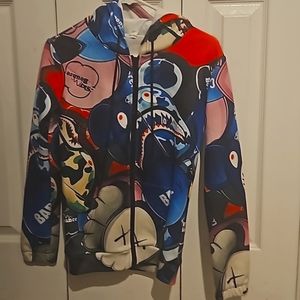 Boys Small Bape Hoodie